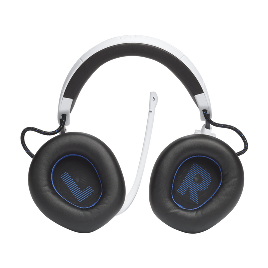 JBL Quantum 910P Console Wireless - White - Wireless over-ear console gaming headset with head tracking-enhanced, Active Noise Cancelling and Bluetooth - Detailshot 2 image number null